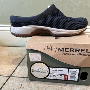 Size 11 Blue Merrell Encore mule clogs